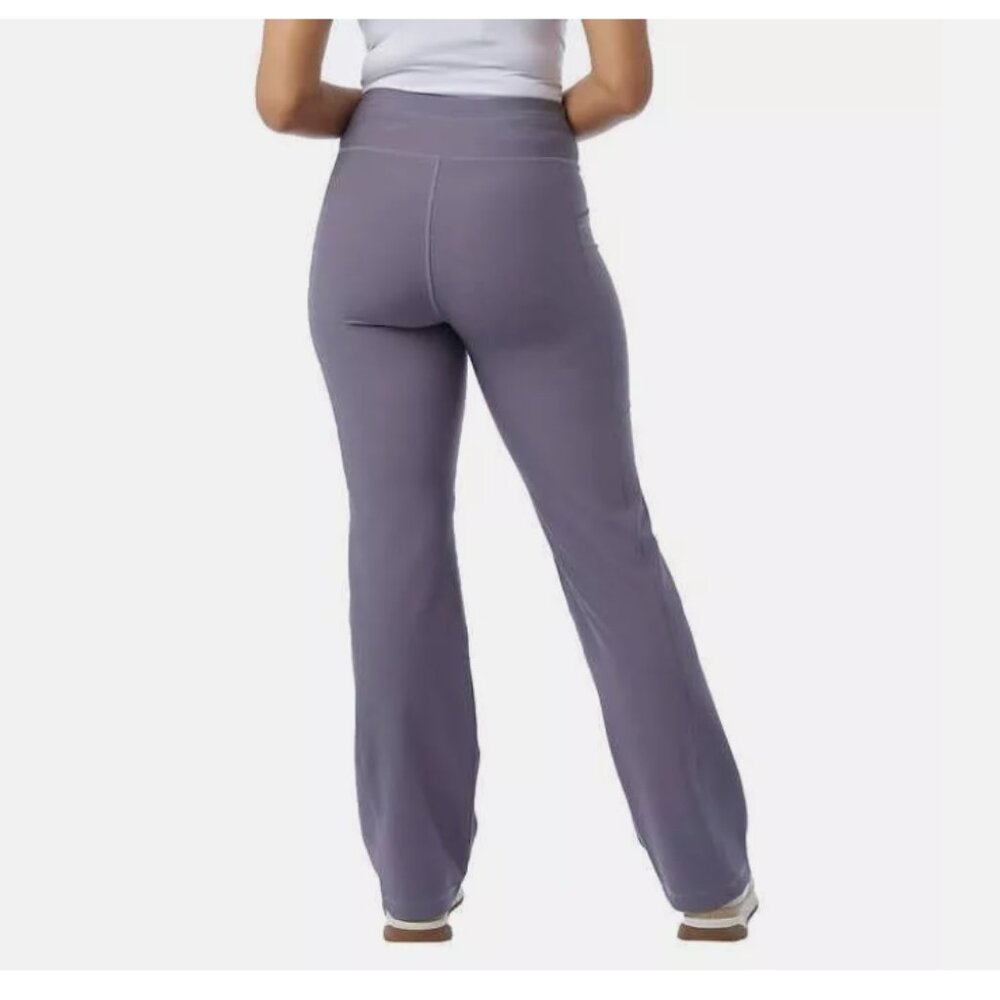 32 Degrees Wide Leg Pants Woman - Ribbed Semi-Flare Pant-Yoga Pant for W… - Picture 3 of 4